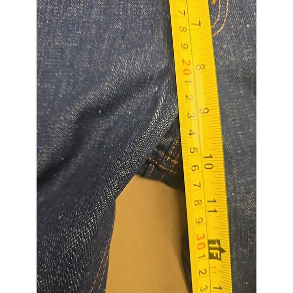 VTG 70S 80S New Boys Kids 28 X 34 Wrangler Dark Denim Carpenter Work Jeans Pants - Picture 10 of 12
